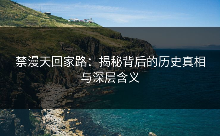 禁漫天回家路：揭秘背后的历史真相与深层含义